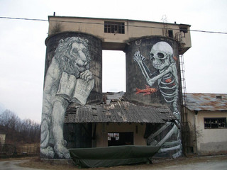 street-art-by-corvara-bolzano-and-trentino-alto-adige-in-italy