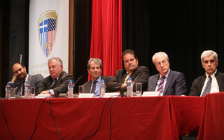 Δημήτρης Μαρκόπουλος, Χρήστος Κώνστας, Φάνης Ζουρόπουλος, Ανέστης Ντόκας, Τάσος Παπαδόπουλος, Στέφανος Κοτζαμάνης