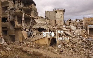 Drone καταγράφει την έκταση του πολέμου στη Συρία