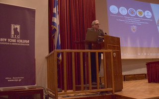 O Αναπληρωτής Πρύτανης Ακαδημαϊκών Υποθέσεων και Προσωπικού του Παντείου Πανεπιστημίου, Ιωάννης Σακέλλης O Αναπληρωτής Πρύτανης Ακαδημαϊκών Υποθέσεων και Προσωπικού του Παντείου Πανεπιστημίου, Ιωάννης Σακέλλης