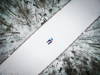 Η εναέρια… selfie του φωτογράφου Manish Mamtani στο New Hampshire Η εναέρια… selfie του φωτογράφου Manish Mamtani στο New Hampshire