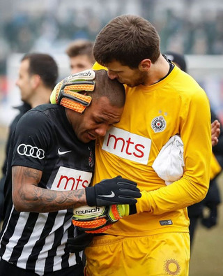 Partizan-Belgrades-goalkeeper-Filip-Klj