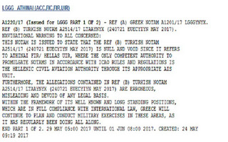 greek notam