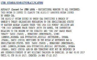 turkish notam