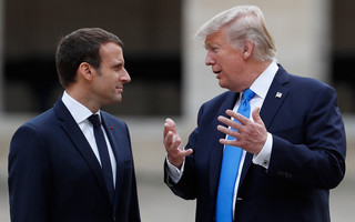 ΜΑΚΡΟΝ ΤΡΑΜΠ MACRON TRUMP