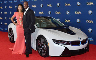 BEVERLY HILLS, CA - FEBRUARY 03:  Actors Betty Gabriel (L) and Marcus Henderson arrive in a BMW to the 70th Annual Directors Guild of America Awards at at The Beverly Hilton Hotel on February 3, 2018 in Beverly Hills, California.  (Photo by Stefanie Keenan/Getty Images for BMW)