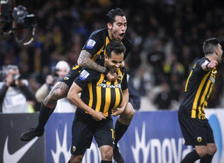 SUPERLEAGUE / ÁÅÊ - ÐÁÏ (ÖÙÔÏÃÑÁÖÉÁ: ÊÙÓÔÁÓ ÌÁÊÑÕÄÇÌÁÓ / EUROKINISSI) SUPERLEAGUE / ÁÅÊ - ÐÁÏ (ÖÙÔÏÃÑÁÖÉÁ: ÊÙÓÔÁÓ ÌÁÊÑÕÄÇÌÁÓ / EUROKINISSI)
