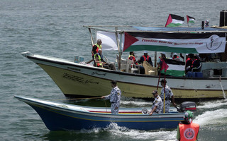 Παλαιστινιακό αλιευτικό προσπάθησε να σπάσει τον αποκλεισμό της Γάζας