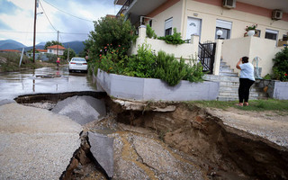 ΘΕΣΣΑΛΟΝΙΚΗ ΒΡΑΣΝΑ ΠΛΗΜΜΥΡΕΣ ΠΛΗΜΜΥΡΑ ΚΑΚΟΚΑΙΡΙΑ ΚΑΤΑΣΤΡΟΦΕΣ ΚΑΤΑΣΤΡΟΦΗ ΚΑΤΑΙΓΙΔΑ