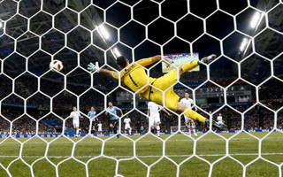 Russia Soccer WCup Uruguay Portugal