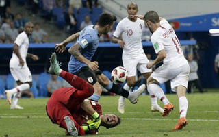 Russia Soccer WCup Uruguay Portugal