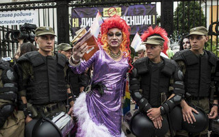 Συγκρούσεις στο Gay Pride της Ουκρανίας