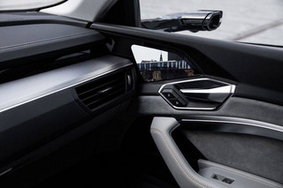 The interior of the Audi e-tron prototype