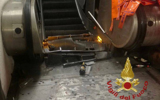 Στους 24 οι τραυματίες από την κατάρρευση κυλιόμενης σκάλας στο μετρό της Ρώμης