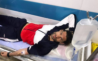 Σε νοσοκομείο του Ιράν με ορό στο χέρι ο Γιάννης Σπαλιάρας