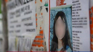 Αφίσα της 10χρονης Μαρκέλλα που είχε απαχθεί