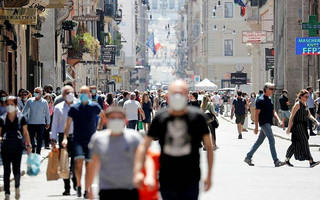 Κορονοϊός Ιταλία Ρώμη Κορονοϊός Ιταλία Ρώμη