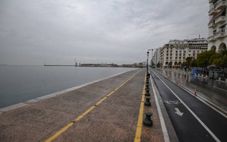 Lockdown στη Θεσσαλονίκη: Ερήμωσε η πόλη &#8211; Δείτε εικόνες