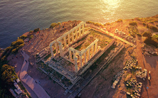 Πώς φαίνονται τέσσερα διάσημα αξιοθέατα της Ελλάδας από ψηλά