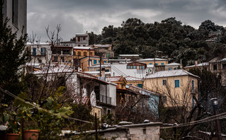 Εντυπωσιακές εικόνες από τη χιονισμένη Σάμο - ΕΛΛΑΔΑ