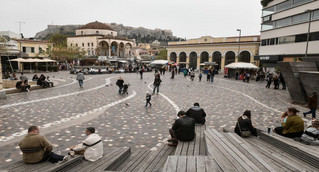 Λίγος κόσμος στο Θησείο