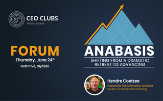 CEO Clubs Greece Forum: Πορεία Anabasis