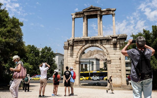 Τουρίστες στην Αθήνα