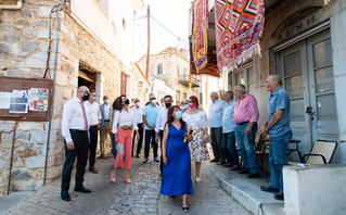 Ελλάδα 2021: Στο Γεράκι Λακωνίας η Γιάννα Αγγελοπούλου με αντιπροσωπεία της Επιτροπής