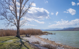 Οι όχθες της λίμνης Πετρών