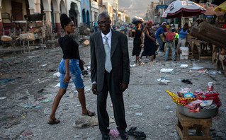 Immigrants from Haiti to the Mexico-US border