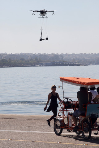 Πατίνια στον... αέρα της Θεσσαλονίκης