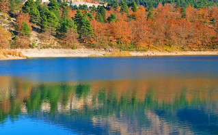 Η λίμνη Τσιβλού το φθινόπωρο