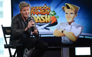 Ο σεφ Γκόρντον Ράμσεϊ (Gordon Ramsay) δίνει συνέντευξη Ο σεφ Γκόρντον Ράμσεϊ (Gordon Ramsay) δίνει συνέντευξη