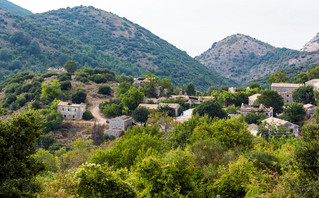Παλιά Περίθεια, Το χωριό- φάντασμα στην Κέρκυρα