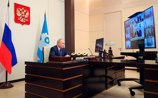 Ο Βλαντιμίρ Πούτιν σε συνάντηση κορυφής των κρατών μελών της Κοινοπολιτείας Ανεξάρτητων Κρατών