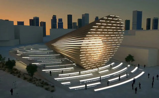 Τεχνητή νοημοσύνη: Ο γιγαντιαίος κώνος που «γεννά» ποιήματα στην Expo Dubai 2020