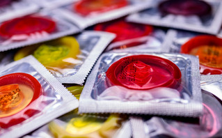 Condom packages