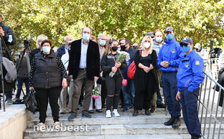 Σε λαϊκό προσκύνημα η σορός της Φώφης Γεννηματά