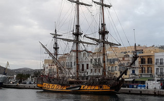 Θρυλικό Ρώσικο ιστιοφόρο με μεγάλη ιστορία στο λιμάνι της Ερμούπολης