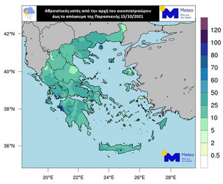 Κακοκαιρία «Μπάλλος»: Έβρεξε σε όλη την Ελλάδα εκτός από το Καστελλόριζο