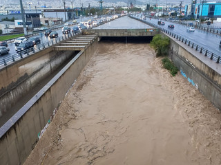 Πλημμυρισμένος ο Κηφισός
