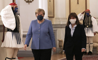 Συνάντηση Μέρκελ Σακελλαροπούλου Συνάντηση Μέρκελ Σακελλαροπούλου