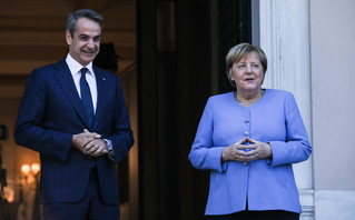 Συνάντηση Μέρκελ Μητσοτάκη Συνάντηση Μέρκελ Μητσοτάκη