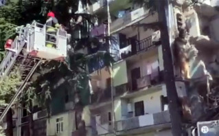 Γεωργία: Κατέρρευσε πενταώροφο κτήριο στο Μπατούμι  &#8211; Πληροφορίες για εγκλωβισμένους