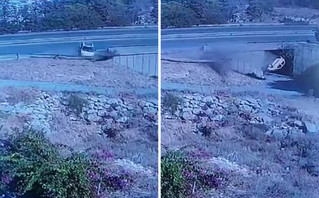 Συγκλονιστικό βίντεο: Κάμερα καταστήματος κατέγραψε το θανατηφόρο τροχαίο στην Κρήτη