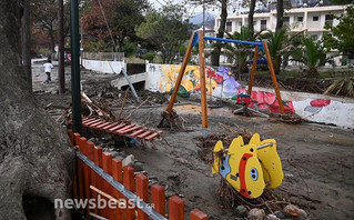 Οι εικόνες καταστροφής από τη κακοκαιρία στη Βόρεια Εύβοια