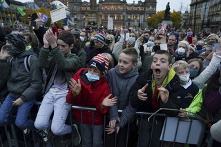 Climate protest in Glasgow