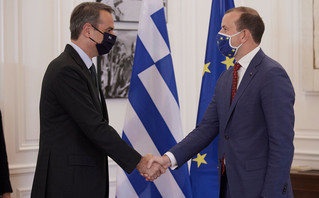 Στο Μαξίμου ο Ευρωπαίος Επίτροπος Περιβάλλοντος Στο Μαξίμου ο Ευρωπαίος Επίτροπος Περιβάλλοντος