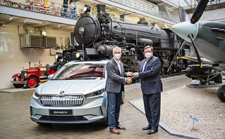 Το Skoda Enyaq iV στο Μουσείο Τεχνολογίας της Τσεχίας Το Skoda Enyaq iV στο Μουσείο Τεχνολογίας της Τσεχίας
