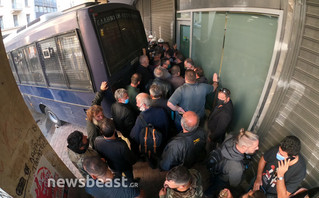 Έφτασαν στην Αθήνα πάνω από 1.500 αγρότες και κτηνοτρόφοι από την Κρήτη